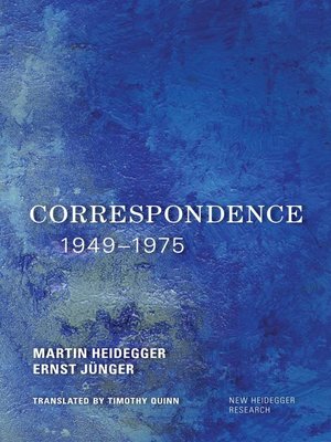 cover image of Correspondence 1949-1975
